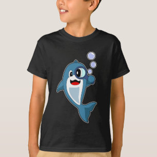 Camiseta Lupa Detetive de Golfinho