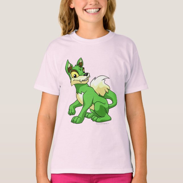 Camiseta Lupe Green (Frente)
