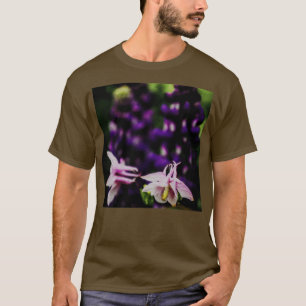 Camiseta Lupina mosaica fina aleatória e Aquílio AC163