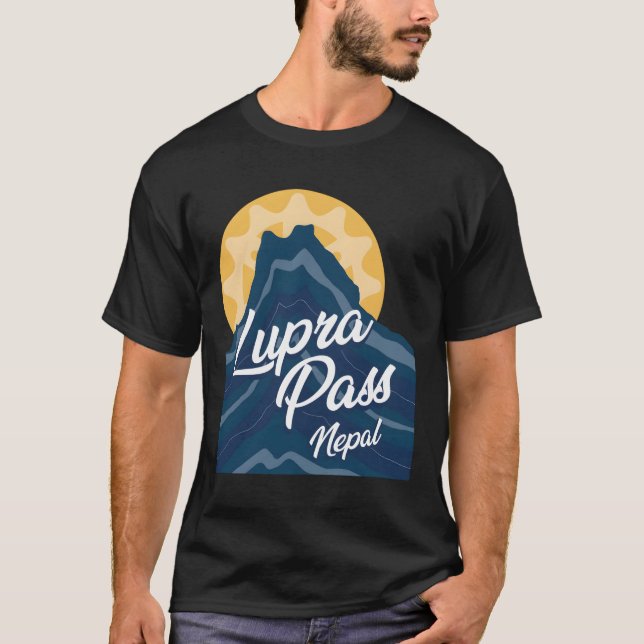Camiseta Lupra Pass - Nepal (Frente)