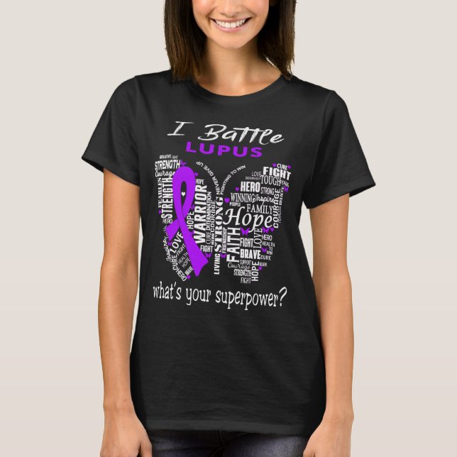 Camiseta Lupus Awareness Month Ribbon Gifts (Frente)