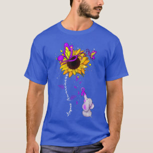 Camiseta Lupus Awarness Sunflower Elephans Men