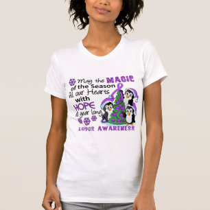 Camiseta Lúpus dos pinguins do Natal