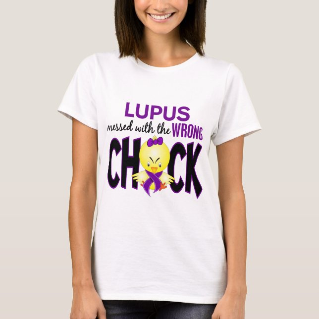 Camiseta Lupus Mensado Com O Pintinho Errado (Frente)
