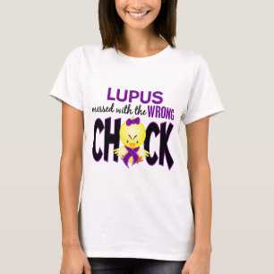 Camiseta Lúpus sujado com o pintinho errado