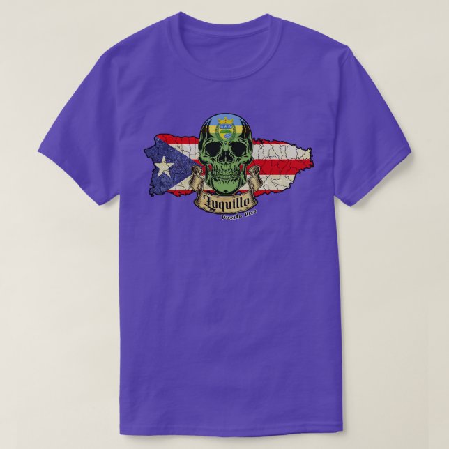 Camiseta Luquillo Isla de Porto Rico (Frente do Design)