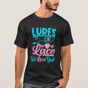 Camiseta Lures Ou Lace Que Amo Você, Sexo, Revelem Festa
