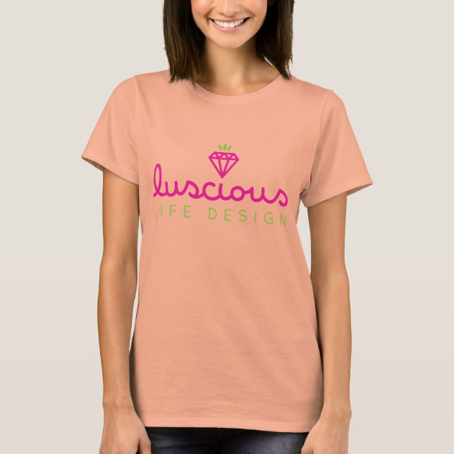 Camiseta Luscious Life Design Burn Out Tee (Frente)
