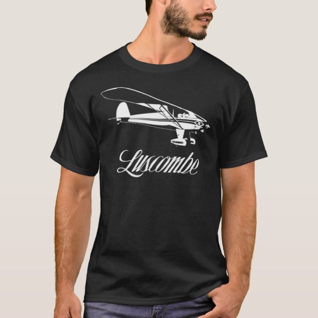 Camiseta Luscombe Aircraft Logo Classic T Shirt (Frente)