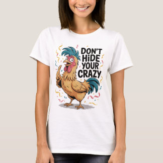 Camiseta Lustiges Huhn Spruch Shirt