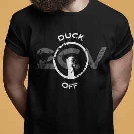 Camiseta Lustiges Oldtimer 2cv Duck Off Statement