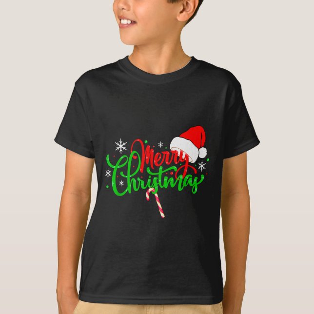 Camiseta Lustiges Weihnachts Geschenke Merry Christmas Funn (Frente)