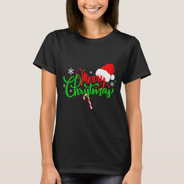 Camiseta Lustiges Weihnachts Geschenke Merry Christmas Funn (Frente)