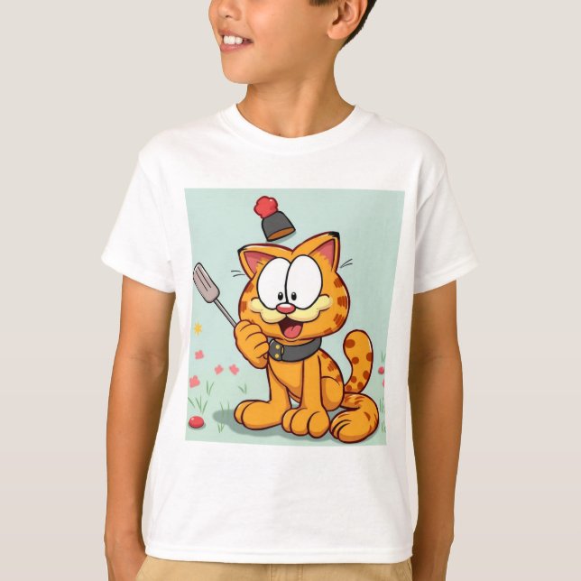 Camiseta Lustikus – Der immer lustige Held mit Herz (Frente)