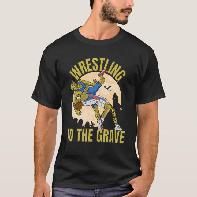 Camiseta Luta À Luta Dos Zombies Grave (Frente)