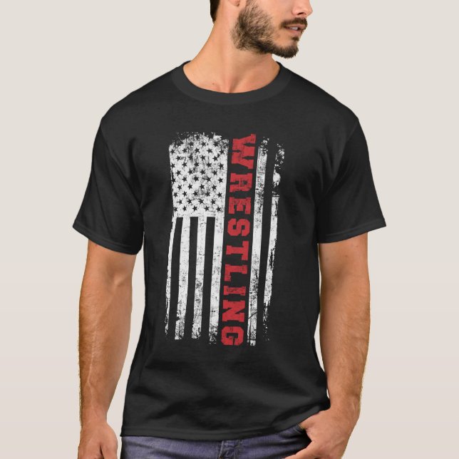 Camiseta Luta Americana de Esporte nos EUA (Frente)