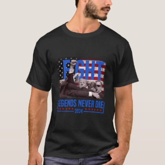 CAMISETA LUTA - AS LEGENDAS NUNCA MORREM