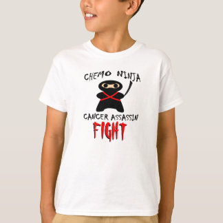 Camiseta LUTA!  Assassino do cancer de Chemo Ninja