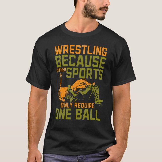 Camiseta Luta Coach Trainer Wrestler (Frente)
