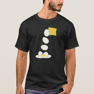 Camiseta Luta comida - Queijo vs Ovo.