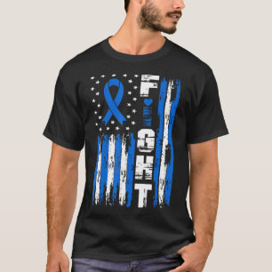 Camiseta Luta contra a Ataxia Sensibilização Patriótica EUA
