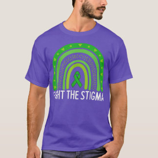 Camiseta Luta Contra A Consciência Mental Do Estigma, Mês G