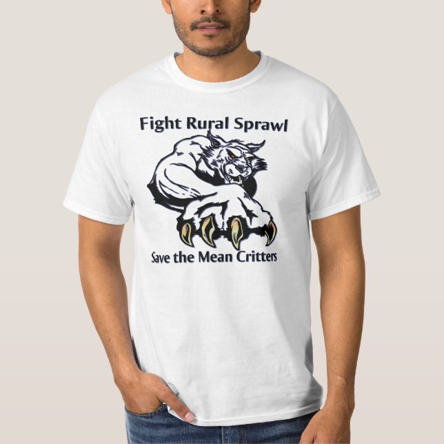 Camiseta Luta contra a desolação rural (Frente)