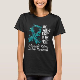 Camiseta Luta contra a Doença Renal Policística da Mulher P