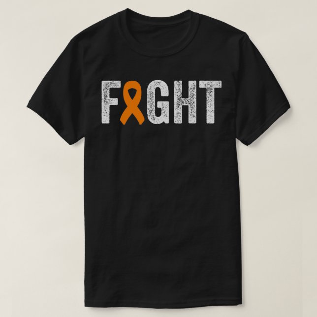 Camiseta Luta Contra A Esclerose Múltipla Com Conhecimento  (Frente do Design)