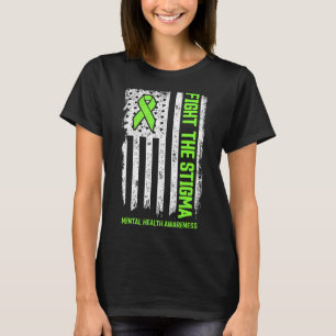 Camiseta Luta Contra A Estigma Saúde Mental Importa Saúde M