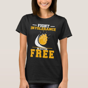 Camiseta Luta Contra A Intolerância Seja O Levantamento Cel
