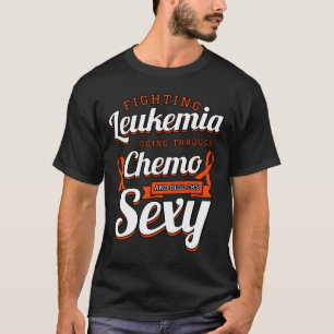 Camiseta Luta contra a leucemia Dotação de Quimioterapia pa