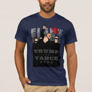 CAMISETA LUTA CONTRA A LUTA CONTRA A TRUMP VANCE 2024