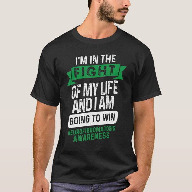 Camiseta Luta contra a Neurofibromatose e Apoio à Sensibili (Frente)