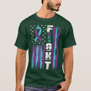 Camiseta Luta contra a prevenção suicida Sensibilização Pat