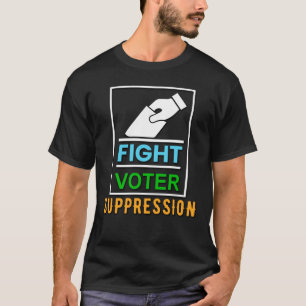 Camiseta Luta contra a repressão eleitoral - Design eleitor