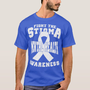 Camiseta Luta Contra A Sensibilização Para A Saúde Mental D