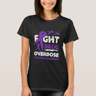 Camiseta Luta Contra A Sobredosagem Com Medicamentos Prurid