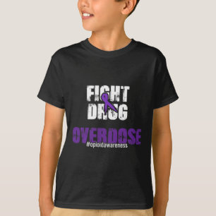Camiseta Luta Contra A Sobredosagem De Medicamentos