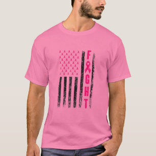 Camiseta Luta Contra A Sobrevivência Da Mama Cancer Da Mam