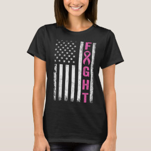 Camiseta Luta Contra A Sobrevivência Da Mama Cancer Da Mama