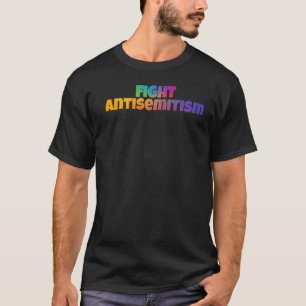 Camiseta Luta contra o antissemitismo Mulheres Jovens Arco-