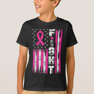 Camiseta Luta contra o Cancer Brevemente Rosa-Briso-Rosa-Ba