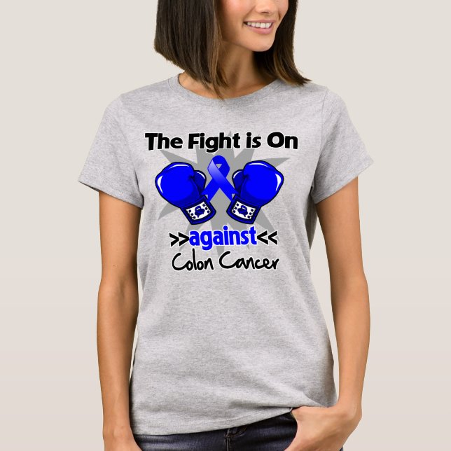 Camiseta Luta Contra o Cancer Colon (Frente)