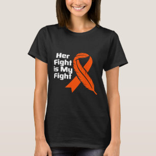 Camiseta Luta contra o Cancer de Leucemia - Sensibilização