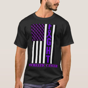 Camiseta Luta contra o Câncer de pâncreas de Sinalizador do
