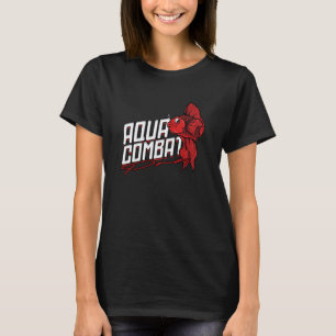 Camiseta Luta contra o Combate Aquático em Siamês