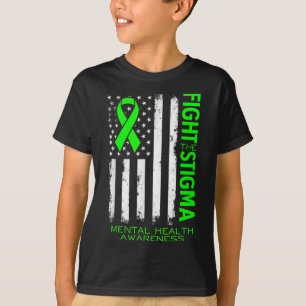 Camiseta Luta Contra O Estigma - Fita De Sensibilização Par