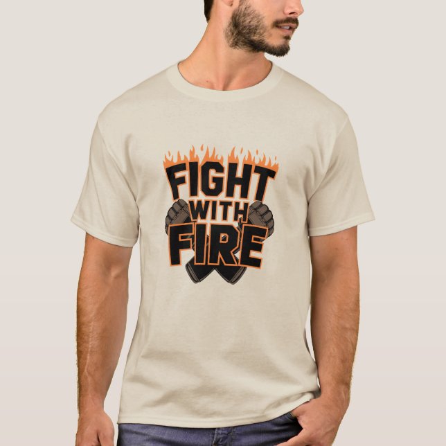 Camiseta Luta contra o Fogo (Frente)