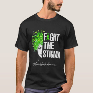 Camiseta Luta Contra O Presente De Sensibilização Para A Sa